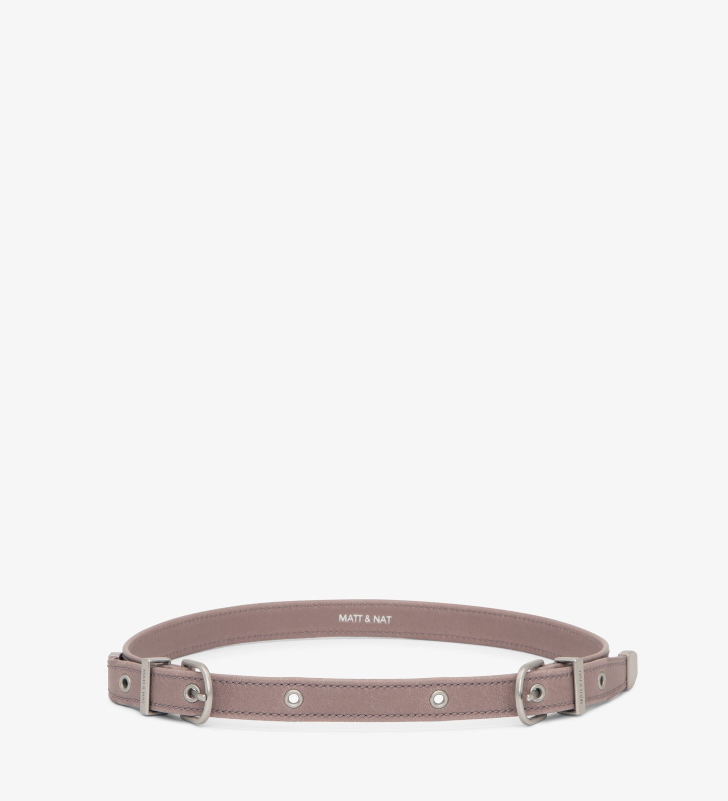 DOLLY Women's Vegan Skinny Belt | Color: Pink - variant::orchid