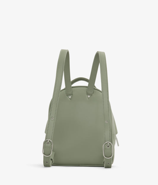 BALIMINI Vegan Mini Backpack - Loom | Color: Green - variant::pine