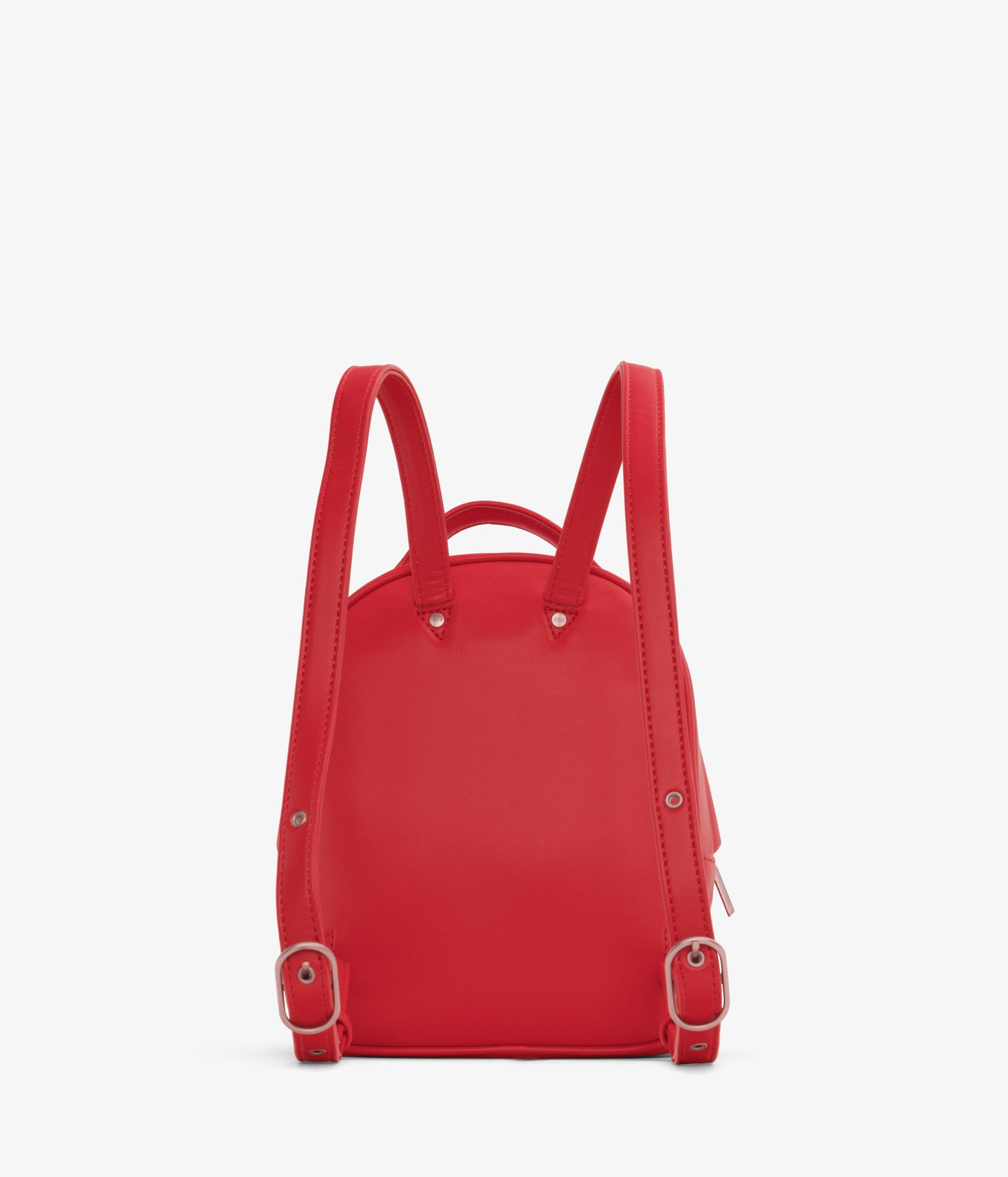 BALIMINI Vegan Mini Backpack - Loom | Color: Red - variant::pomegranate