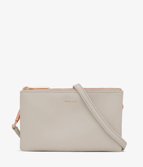TRIPLET Vegan Crossbody Bag - Loom | Color: Stone- variant::Stone