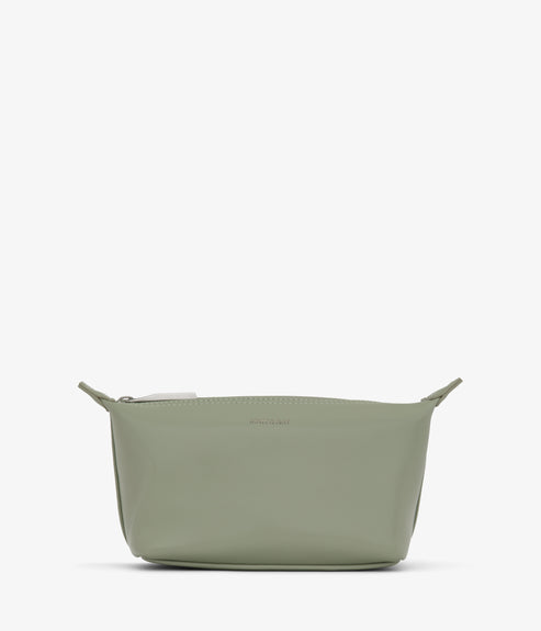 ABBI MINI Vegan Cosmetic Bag - loom | Color: Green - variant::pine
