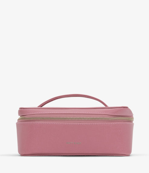 JULE Vegan Vanity Case - Vintage | Color: Pink - variant::berry
