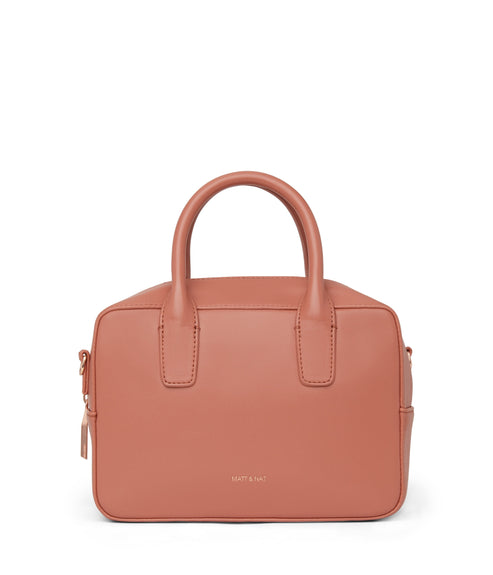 ARLIE Small Vegan Satchel - Loom | Color: Pink - variant::ombre