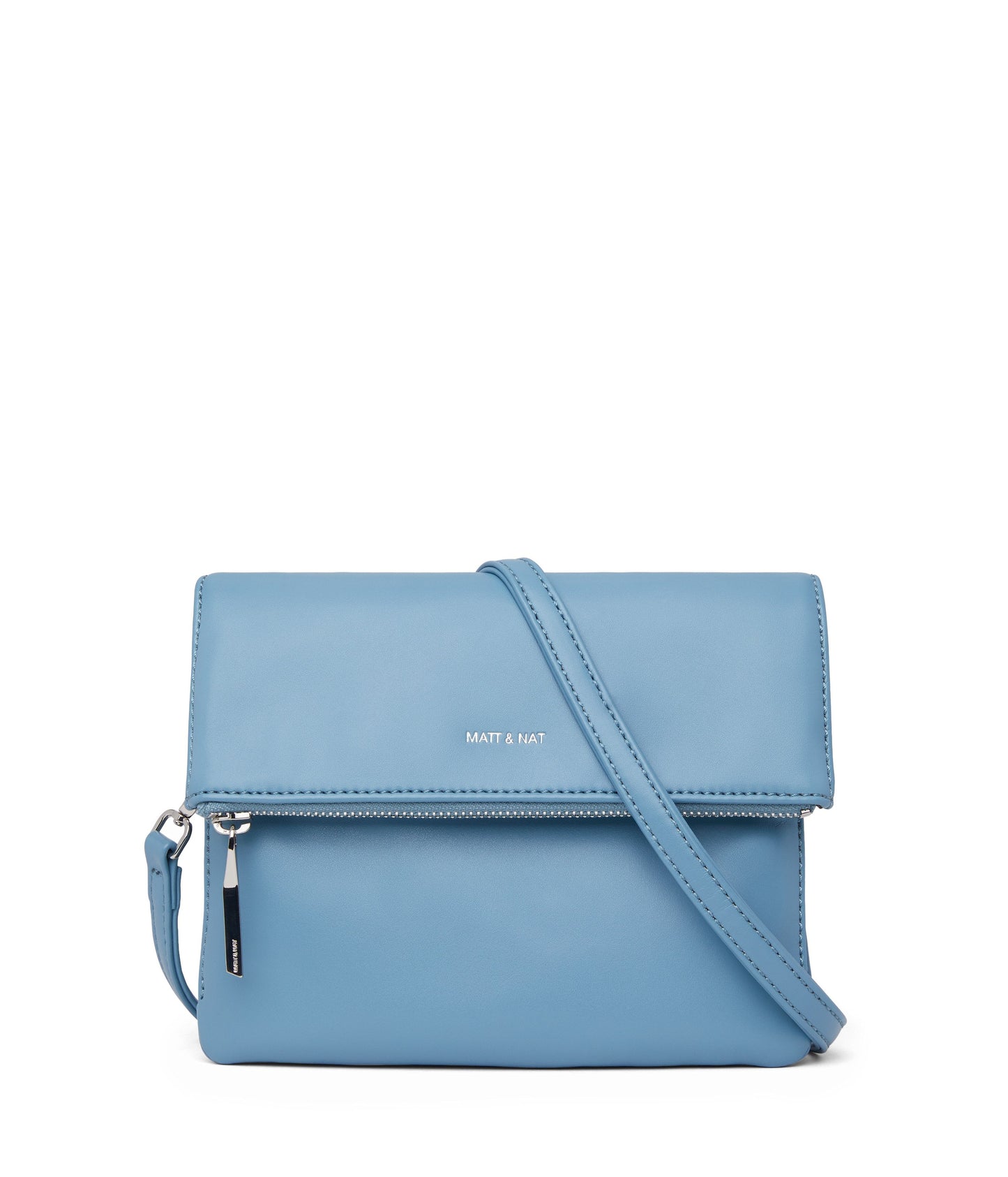 HILEY Vegan Crossbody Bag - Loom | Color: Blue - variant::liquid