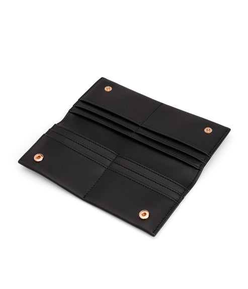 LAF Vegan Long Wallet - Loom | Color: Black - variant::blackr