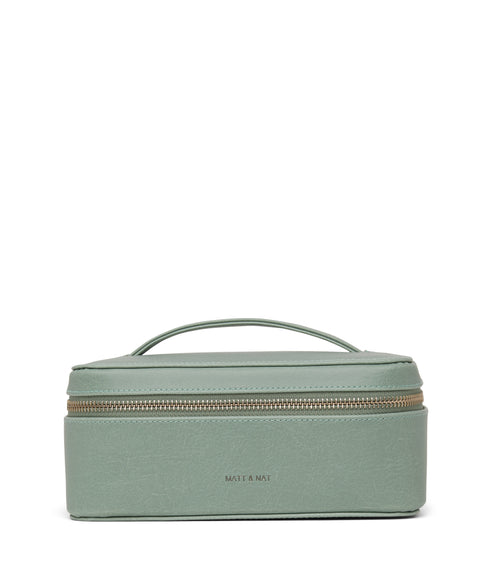 JULE Vegan Vanity Case - Vintage | Color: Jade- variant::Jade