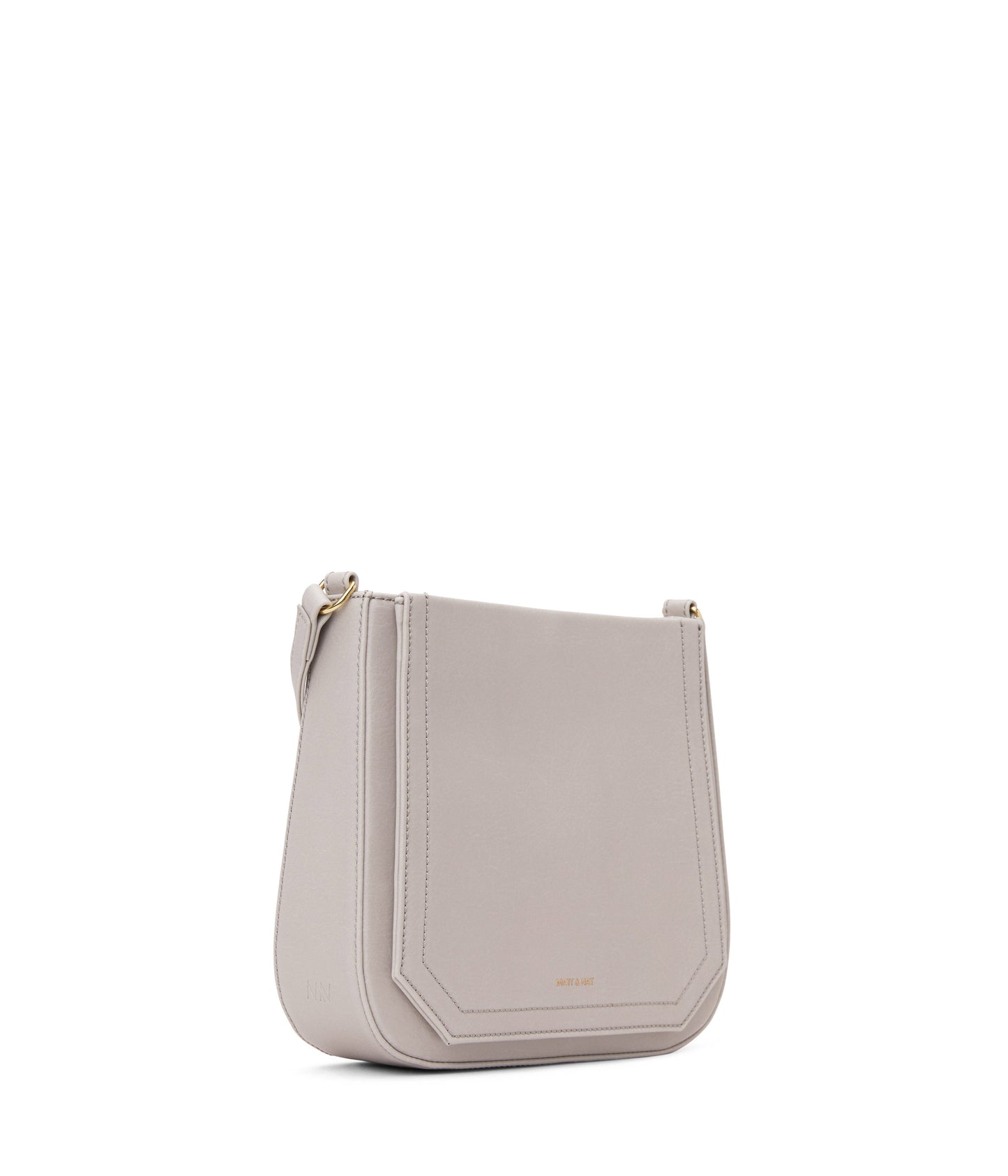 MARASM Small Vegan Crossbody Bag - Vintage | Color: Grey - variant::pearl