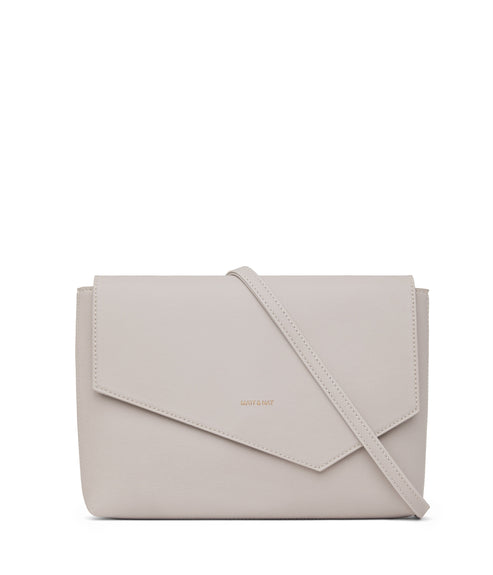 RIYA Vegan Clutch - Vintage | Color: Grey - variant::pearl