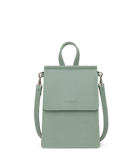 THESSA Vegan Crossbody Bag - Vintage | Color: Green - variant::jade