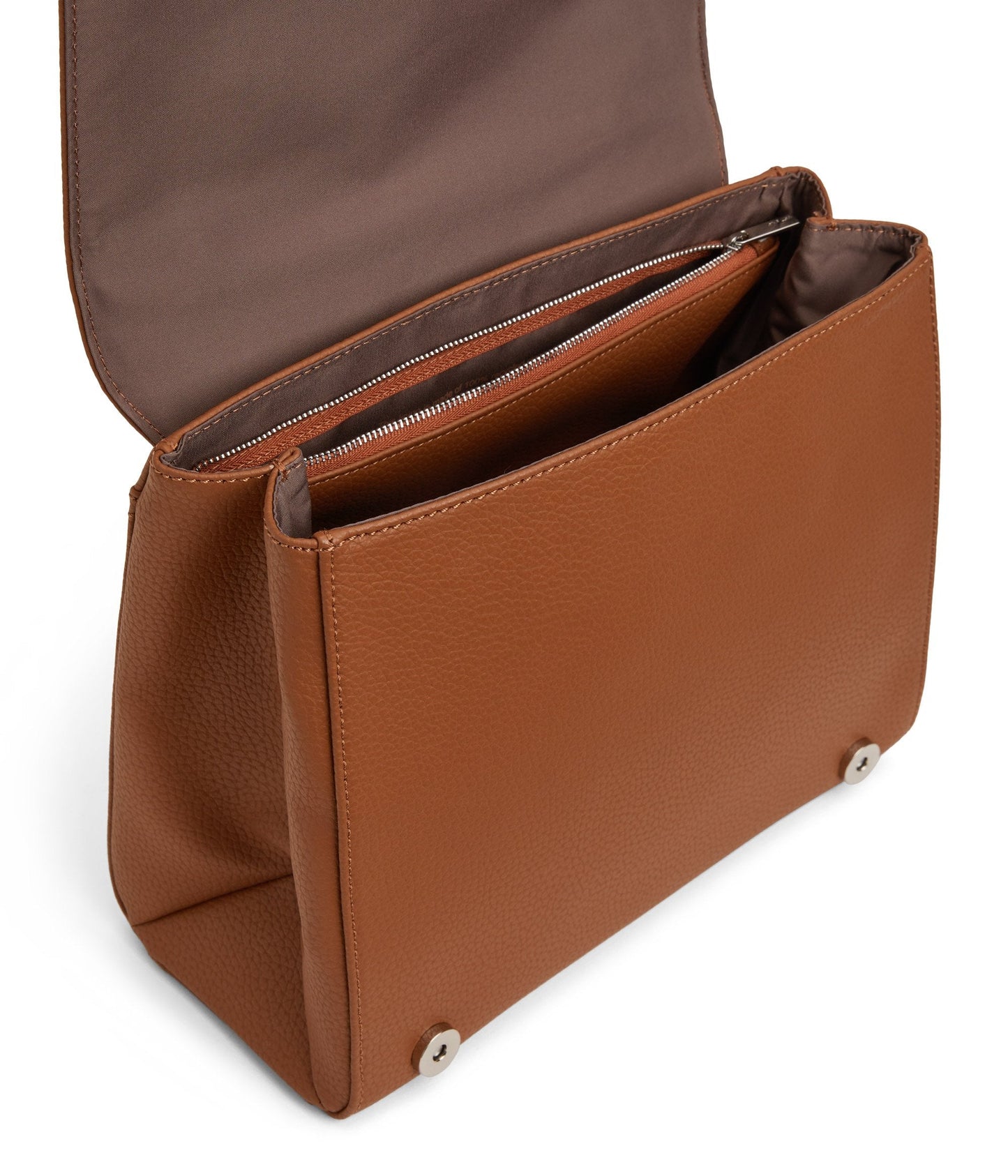 ADEL Vegan Satchel - Purity | Color: Tan - variant::carotene