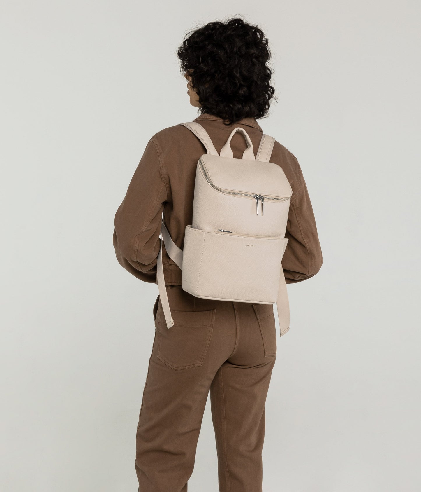 BRAVE Vegan Backpack - Purity | Color: Tan - variant::carotene