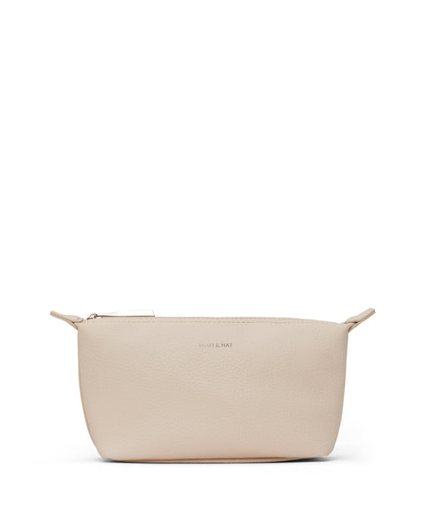 ABBI MINI Vegan Cosmetic Bag - Purity | Color: Beige - variant::opal