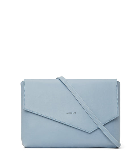 RIYA Vegan Clutch - Vintage | Color: Blue - variant::breeze