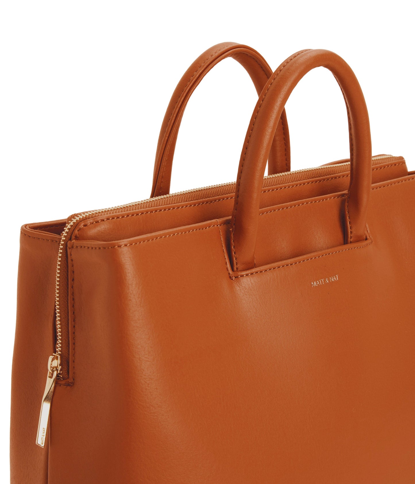 KINTLA Vegan Satchel - Arbor | Color: Orange - variant::ginger