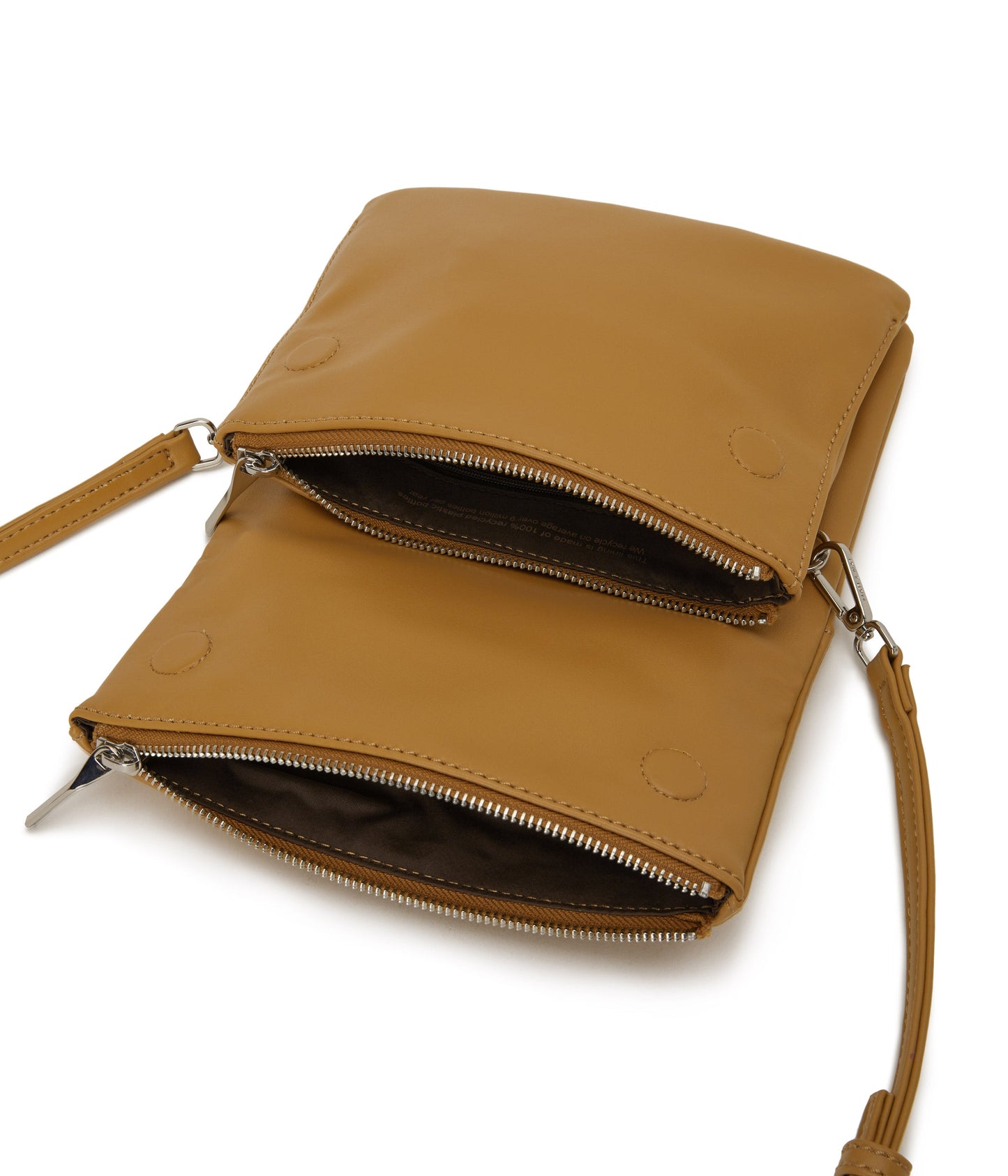 HILEY Vegan Crossbody Bag - Loom | Color: Tan - variant::harvest
