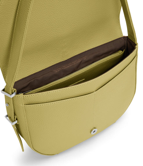 ALIK Vegan Shoulder Bag - Purity | Color: Green - variant::pear