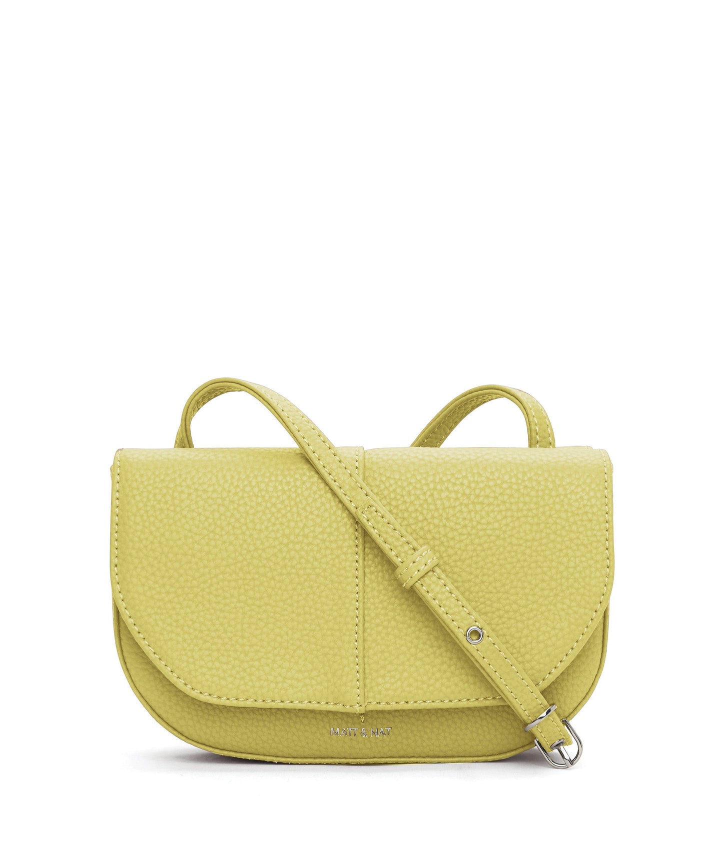 BUDA Vegan Crossbody Bag - Purity | Color: Green - variant::pear