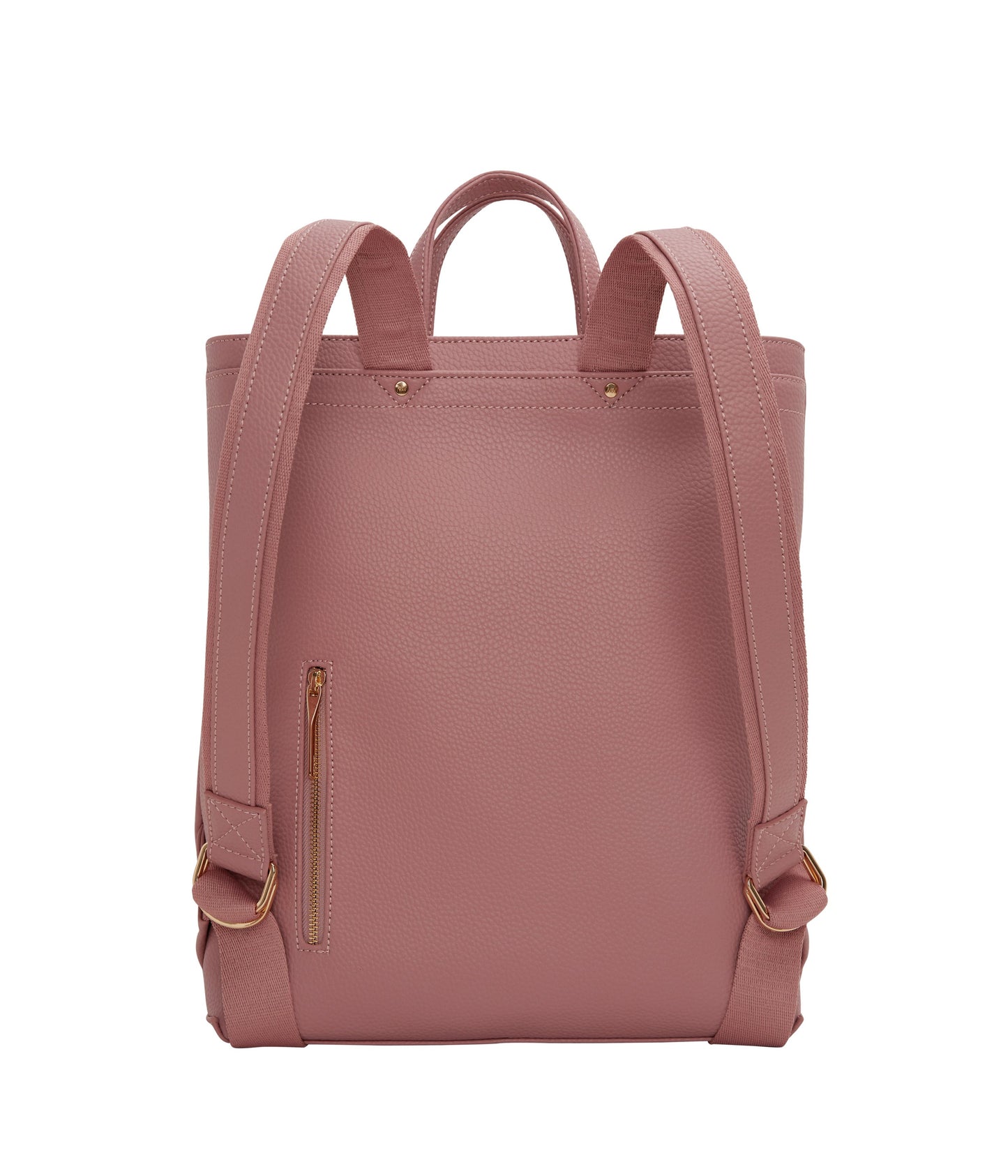 MYRON Vegan Backpack - Purity | Color: Pink - variant::rose