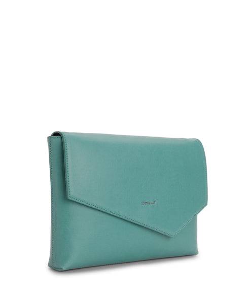 RIYA Vegan Clutch - Vintage | Color: Blue - variant::oasis