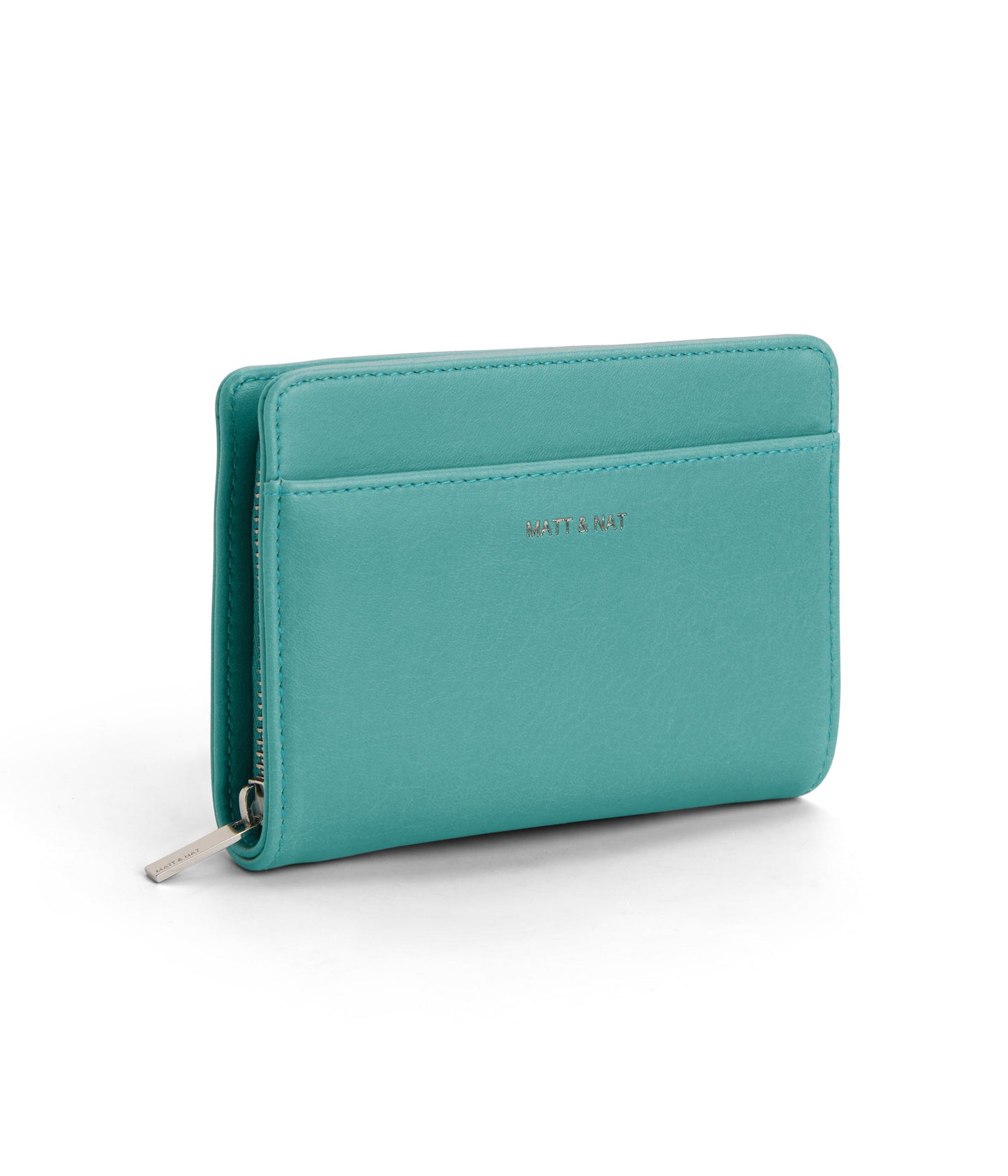 WEBBERSM Small Vegan Wallet - Vintage | Color: Blue - variant::oasis