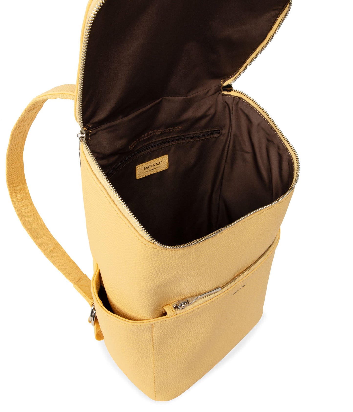 BRAVE Vegan Backpack - Purity | Color: Yellow - variant::zest