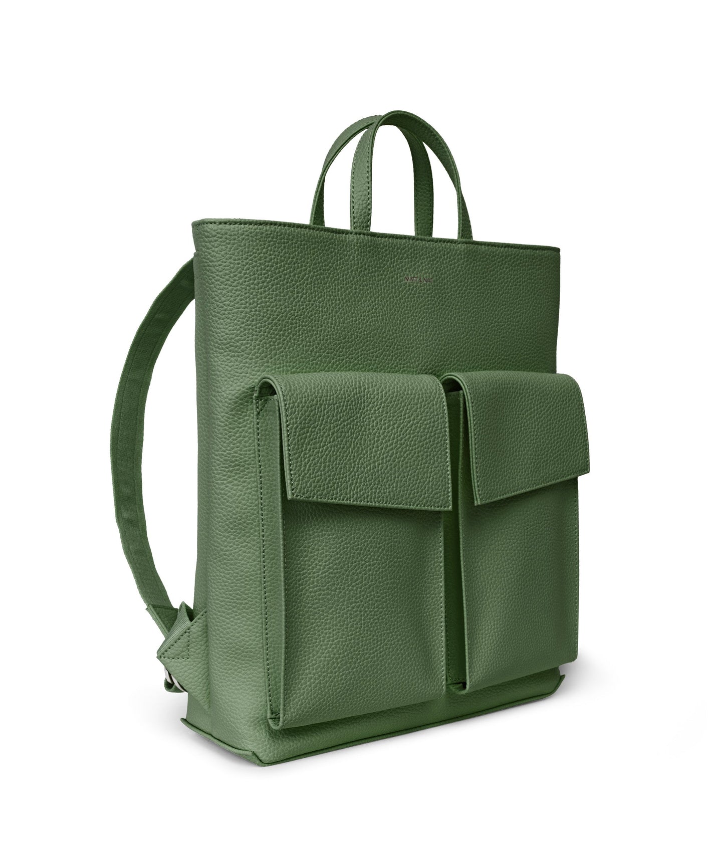 MYRON Vegan Backpack - Purity | Color: Green - variant::herb