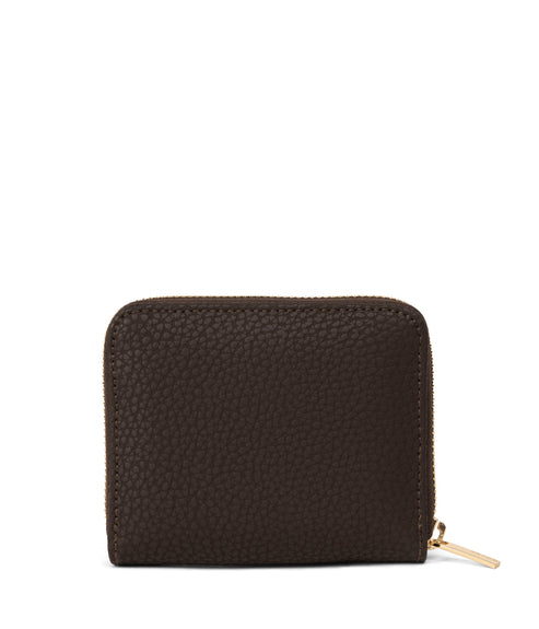 RUE Small Vegan Zip Wallet - Purity | Color: Brown - variant::truffle