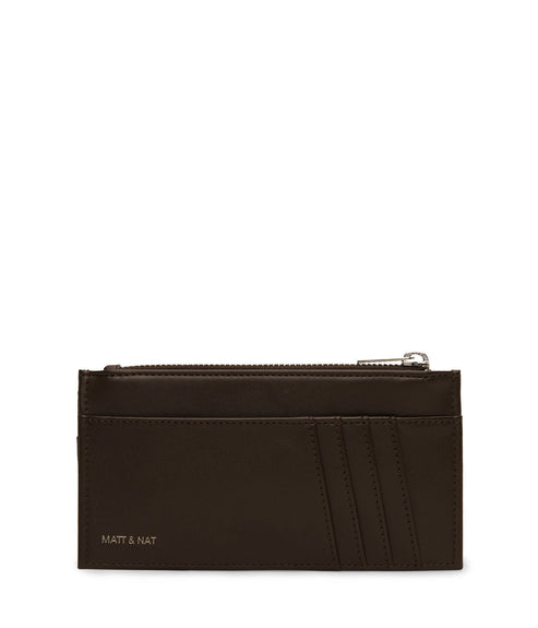 NOLLY Vegan Wallet - Sol | Color: Brown - variant::espresso