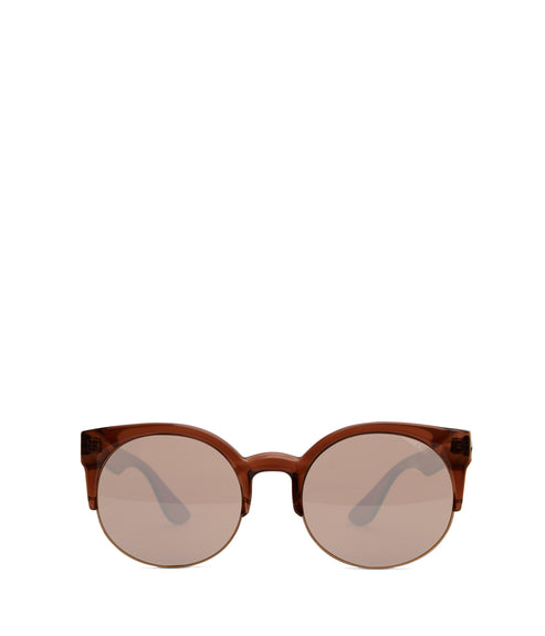 OVERT Clubmaster Sunglasses | Color: Brown - variant::clearbro