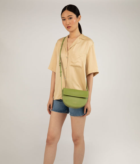 RITH Vegan Saddle Bag - Vintage | Color: White - variant::vanilla