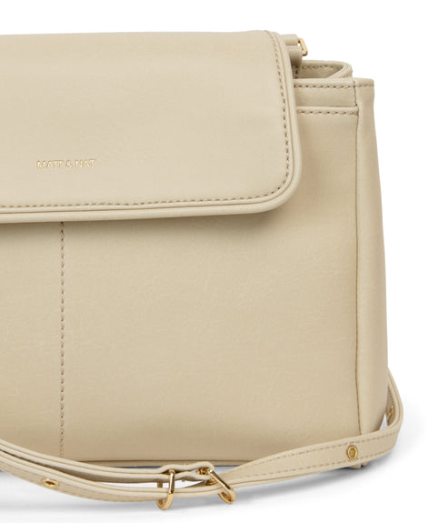 SAMOA Vegan Crossbody Bag - Vintage | Color: Beige - variant::vanilla