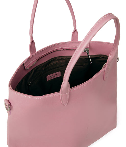 CURB Vegan Tote Bag - Vintage | Color: Pink - variant::smoothie