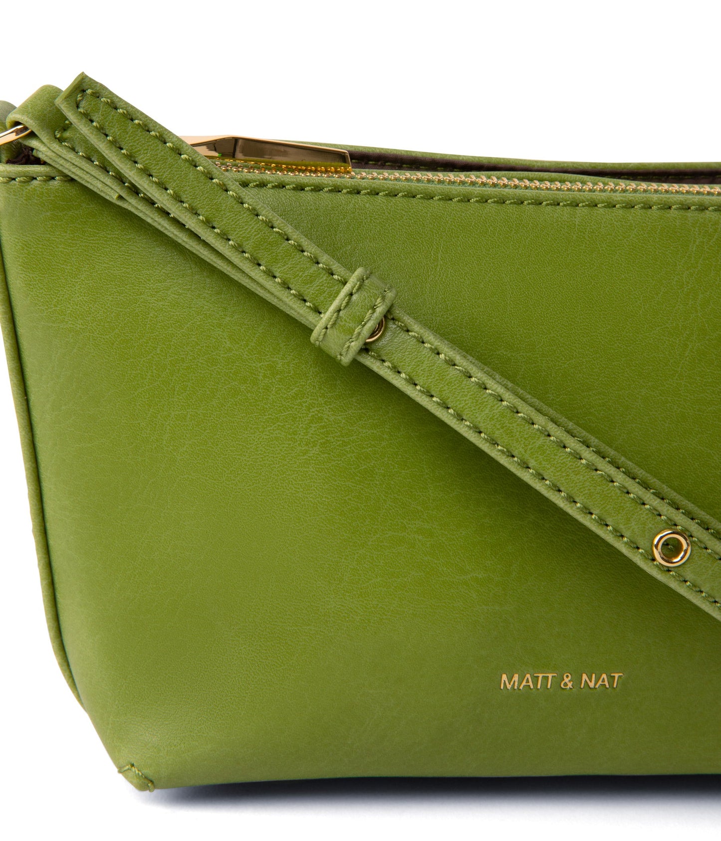 MACY Vegan Crossbody Bag - Vintage | Color: Green - variant::frog
