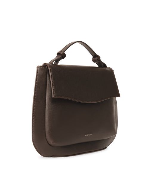 MINNIE Vegan Crossbody Bag - Vintage | Color: Brown - variant::espresso