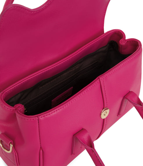 GABBY Vegan Satchel - Arbor | Color: Pink - variant::dragonfruit