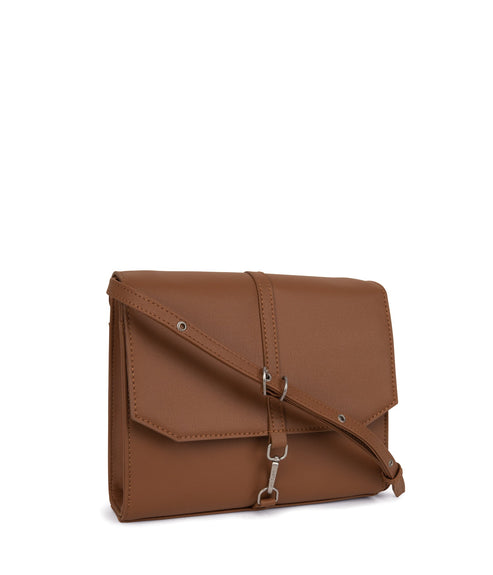 LAUREN Vegan Crossbody Bag - Arbor | Color: Brown - variant::pecan