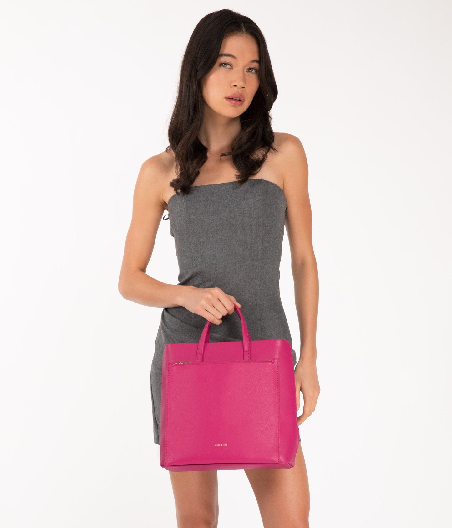 MILAN Vegan Backpack - Arbor | Color: Pink - variant::dragonfruit