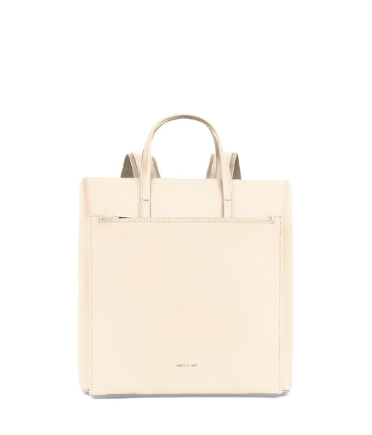 MILAN Vegan Backpack - Arbor | Color: White, Beige - variant::macadamia