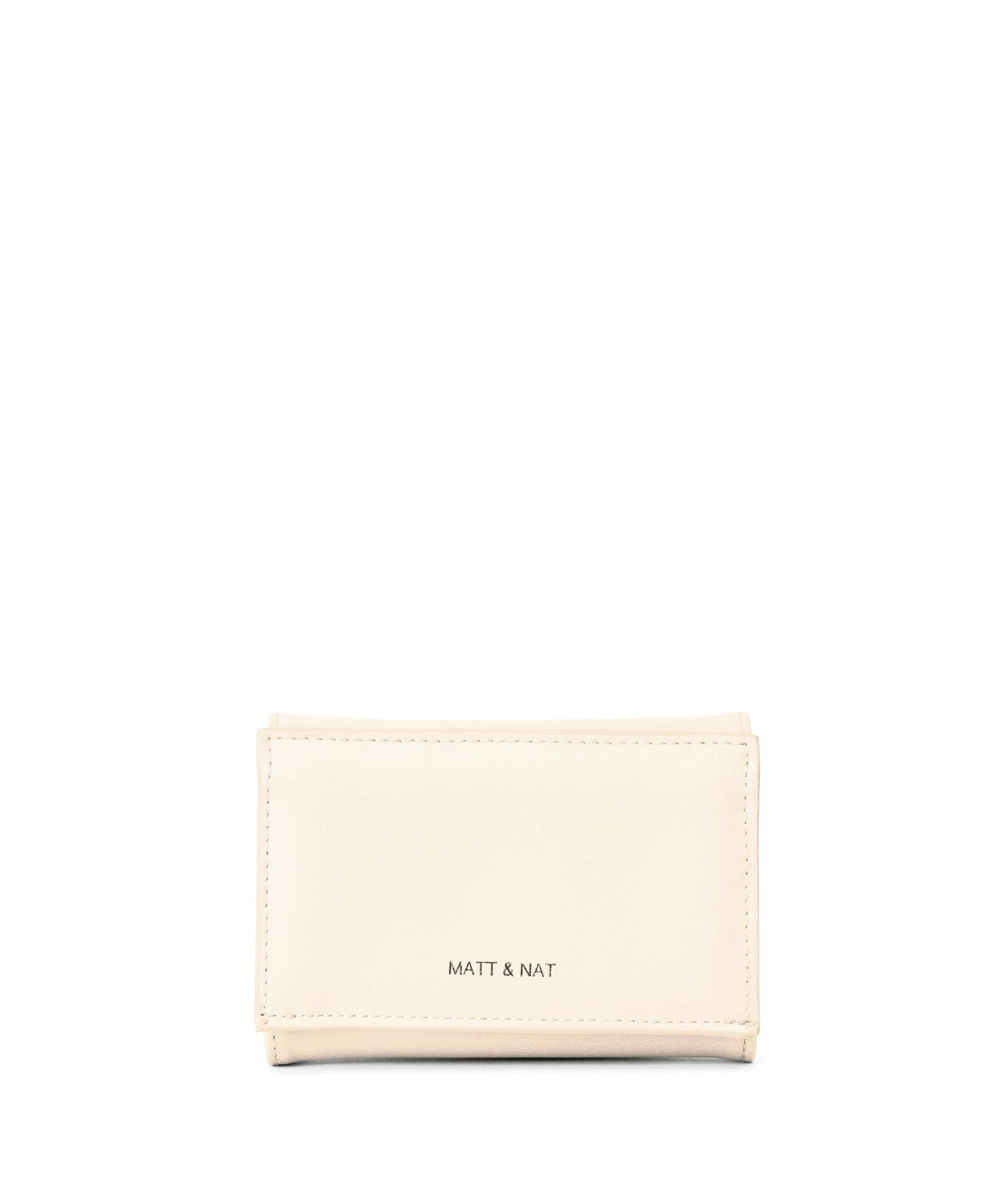 POEM Vegan Folded Wallet - Arbor | Color: White, Beige - variant::macadamia
