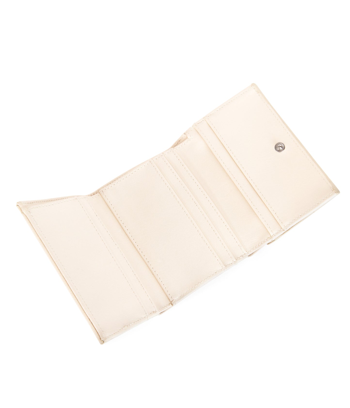 POEM Vegan Folded Wallet - Arbor | Color: White, Beige - variant::macadamia