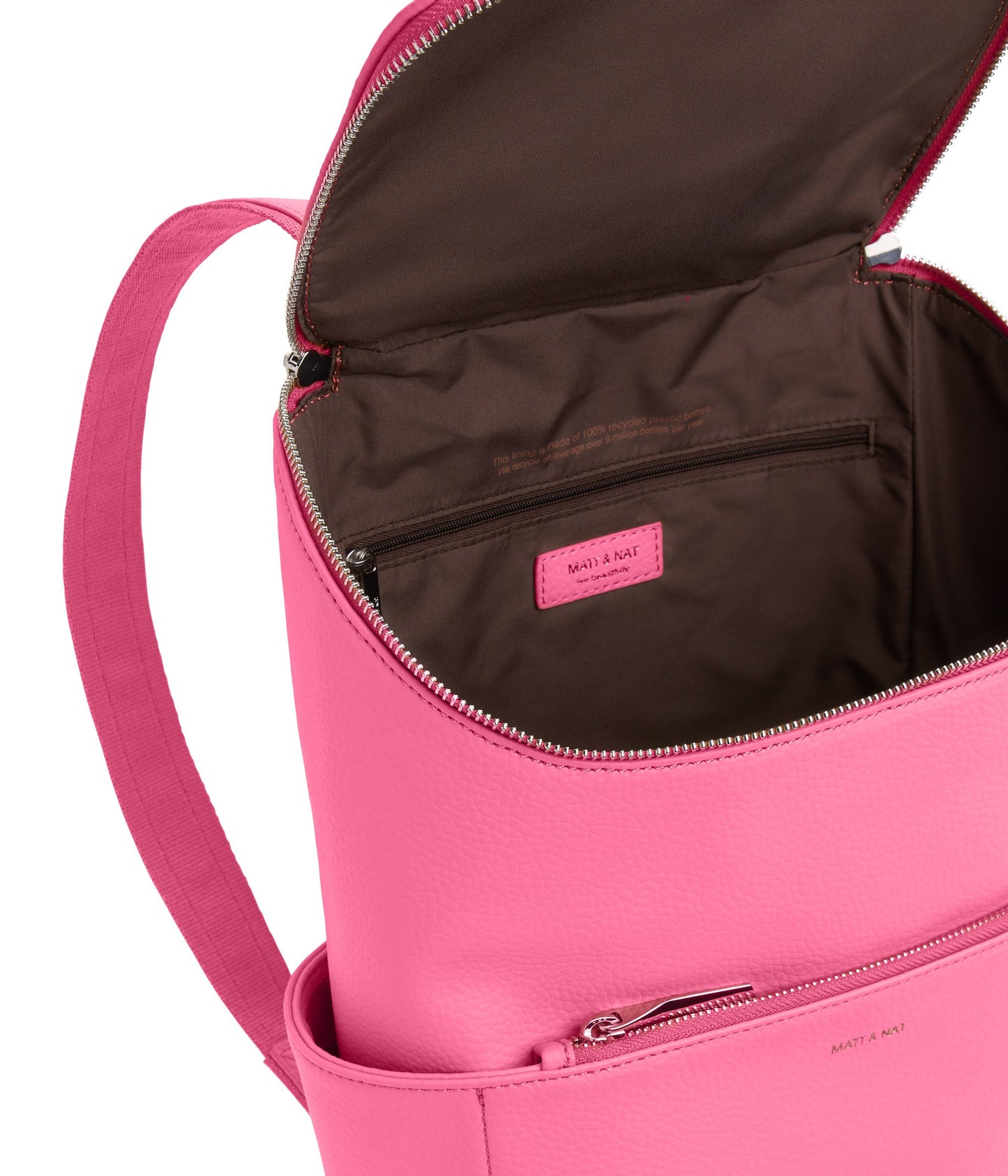 BRAVE Vegan Backpack - Purity | Color: Pink - variant::rosebud