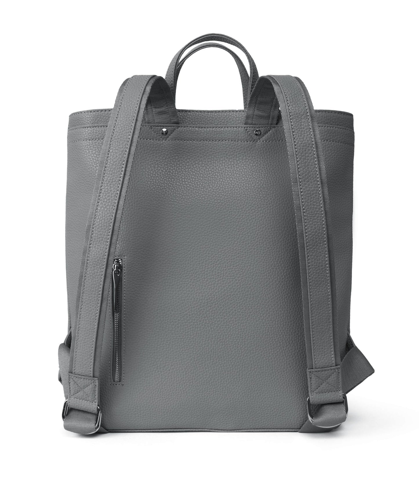 MYRON Vegan Backpack - Purity | Color: Grey - variant::shade