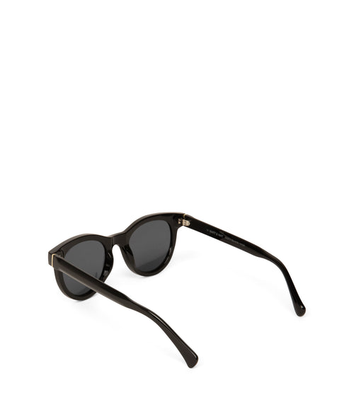 JAZI-2 Recycled Round Sunglasses | Color: Black, Grey - variant::black