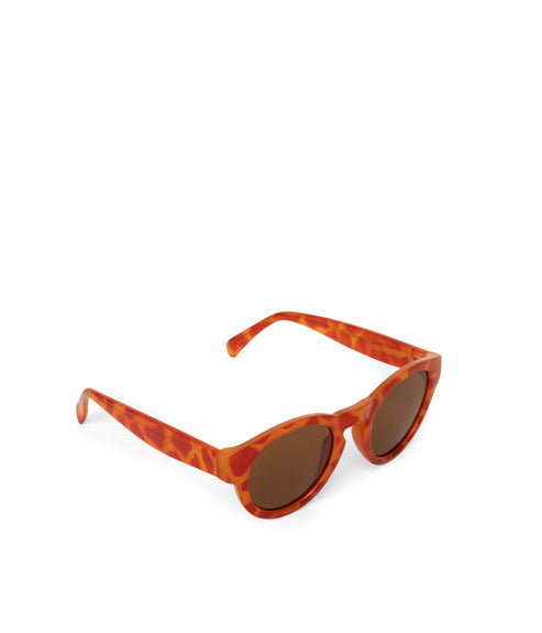 YAN-2 Recycled Round Sunglasses | Color: Orange - variant::orange