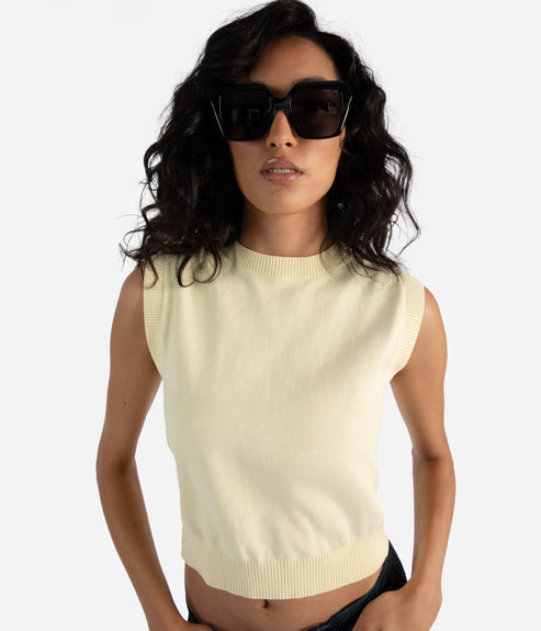 LOIS-2 Recycled Square Sunglasses | Color: Brown - variant::print