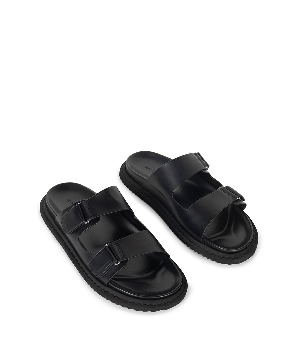 JOAO Men's Vegan Sandals | Color: Black - variant::black