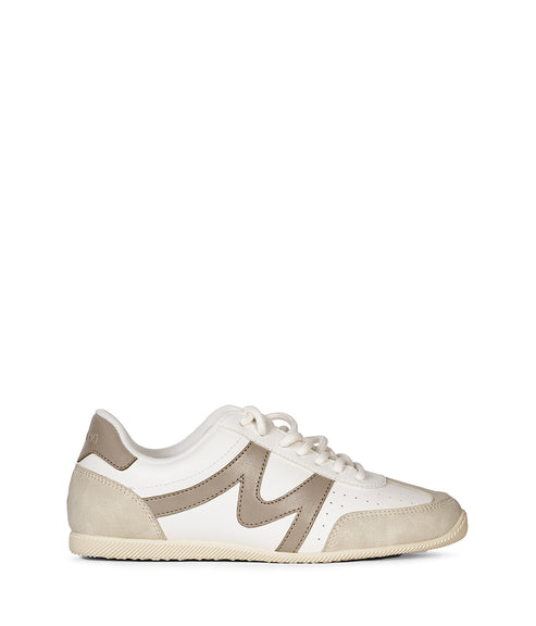 SAKURA Women's Vegan Sneakers | Color: White - variant::white