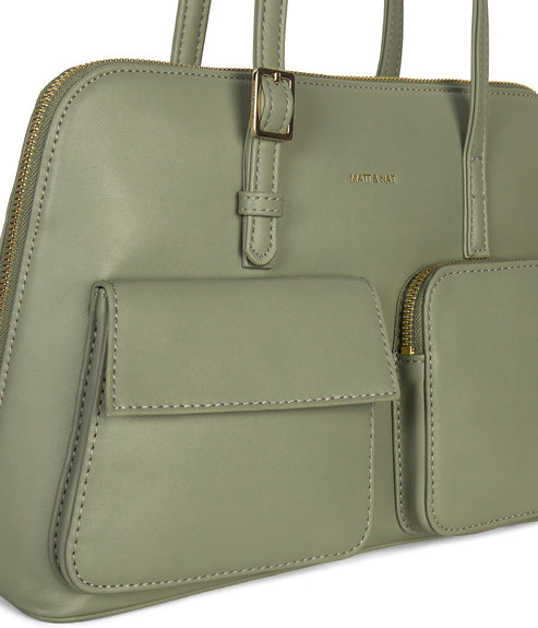 Imena Vegan Tote Bag - Forum | Color: Fennel - variant::fennel