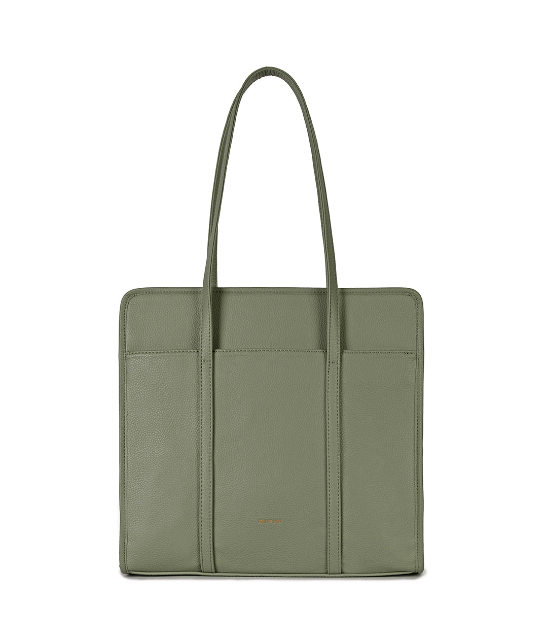 LUSIK Vegan Tote Bag – Grain | Color: Olivine - variant::olivine
