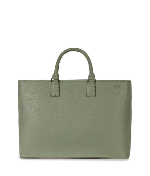 SEVYN Vegan Satchel - Grain | Color: Olivine - variant::olivine